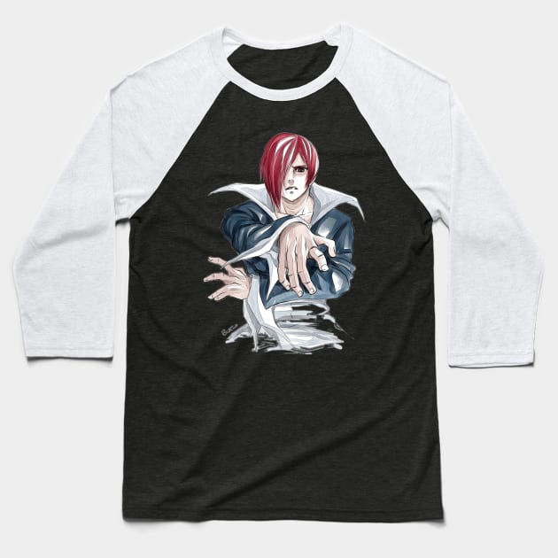 iori- king of fighter Baseball T-Shirt by Beatlo